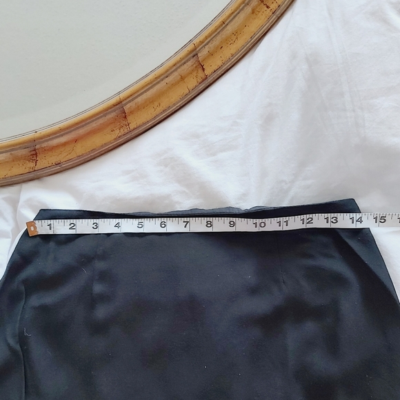 ✨Vintage Black 80's Skirt - Picture 5 of 6